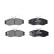 Brake Pad Set, disc brake LP847 Delphi, Thumbnail 3