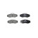 Brake Pad Set, disc brake LP847 Delphi, Thumbnail 2