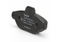Brake Pad Set, disc brake LP851 Delphi