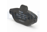 Brake Pad Set, disc brake LP851 Delphi
