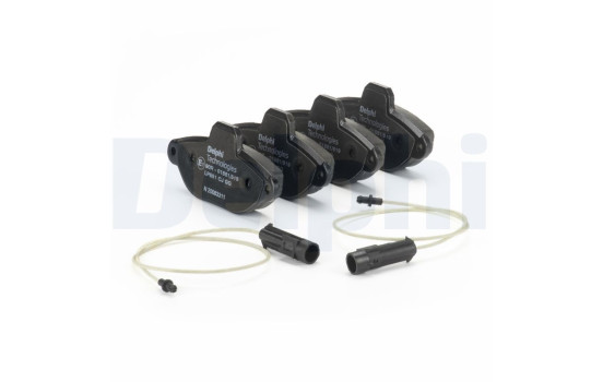 Brake Pad Set, disc brake LP851 Delphi, Image 3