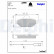 Brake Pad Set, disc brake LP851 Delphi, Thumbnail 4