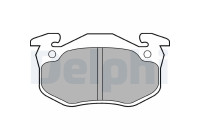 Brake Pad Set, disc brake LP852 Delphi