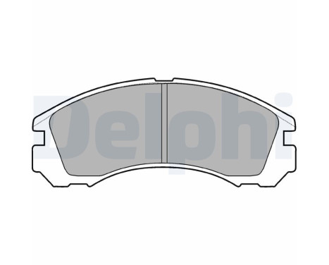 Brake Pad Set, disc brake LP871 Delphi