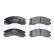 Brake Pad Set, disc brake LP871 Delphi, Thumbnail 2