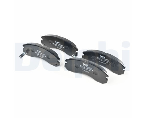 Brake Pad Set, disc brake LP871 Delphi, Image 3