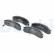 Brake Pad Set, disc brake LP871 Delphi, Thumbnail 3