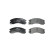 Brake Pad Set, disc brake LP871 Delphi