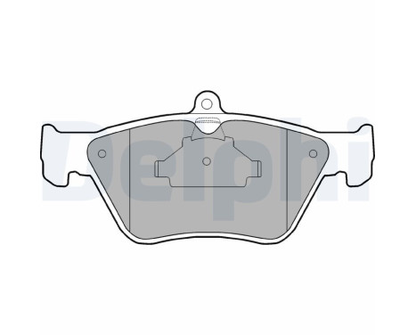 Brake Pad Set, disc brake LP873 Delphi