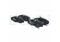 Brake Pad Set, disc brake LP877 Delphi