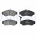 Brake Pad Set, disc brake LP878 Delphi, Thumbnail 3