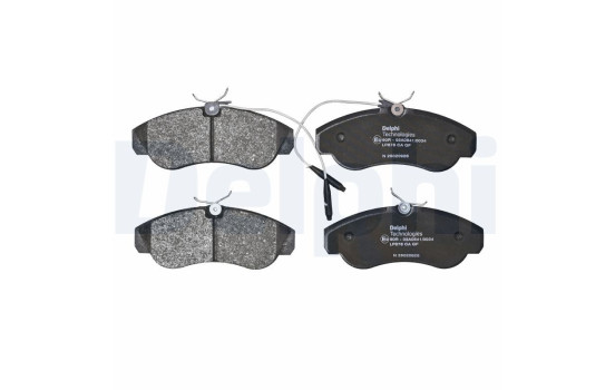 Brake Pad Set, disc brake LP878 Delphi, Image 3