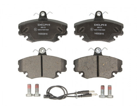 Brake Pad Set, disc brake LP885 Delphi