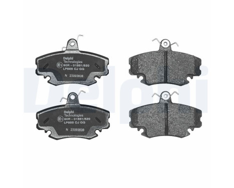 Brake Pad Set, disc brake LP885 Delphi, Image 2