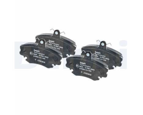 Brake Pad Set, disc brake LP885 Delphi, Image 3