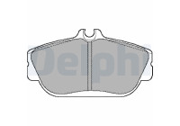 Brake Pad Set, disc brake LP887 Delphi