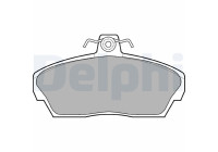 Brake Pad Set, disc brake LP911 Delphi