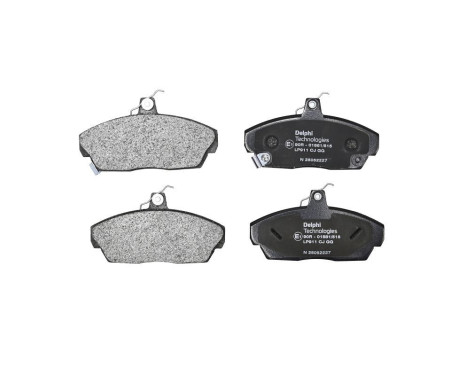 Brake Pad Set, disc brake LP911 Delphi, Image 3