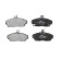 Brake Pad Set, disc brake LP911 Delphi, Thumbnail 3