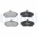Brake Pad Set, disc brake LP911 Delphi, Thumbnail 2