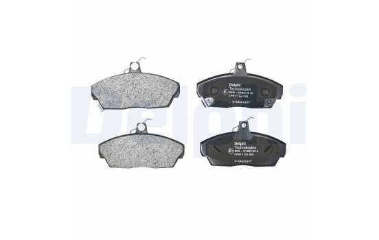 Brake Pad Set, disc brake LP911 Delphi, Image 2
