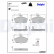 Brake Pad Set, disc brake LP911 Delphi, Thumbnail 3