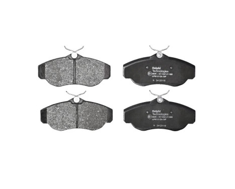 Brake Pad Set, disc brake LP913 Delphi, Image 3