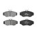Brake Pad Set, disc brake LP913 Delphi, Thumbnail 3