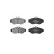 Brake Pad Set, disc brake LP913 Delphi, Thumbnail 2
