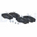 Brake Pad Set, disc brake LP913 Delphi