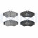 Brake Pad Set, disc brake LP913 Delphi, Thumbnail 2