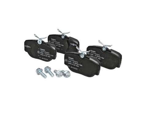 Brake pad set, disc brake LP914 Delphi, Image 2