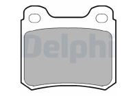 Brake Pad Set, disc brake LP915 Delphi