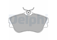 Brake Pad Set, disc brake LP918 Delphi