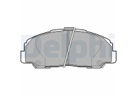 Brake Pad Set, disc brake LP944 Delphi