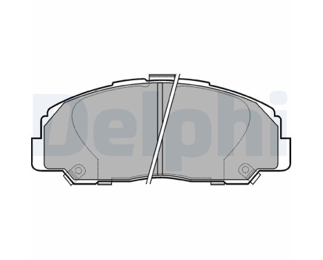 Brake Pad Set, disc brake LP944 Delphi