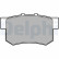 Brake Pad Set, disc brake LP948 Delphi