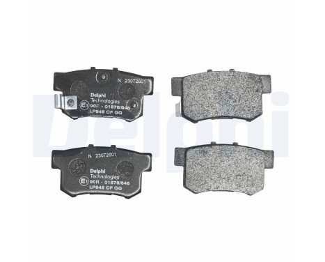 Brake Pad Set, disc brake LP948 Delphi, Image 2