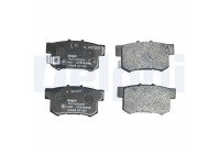Brake Pad Set, disc brake LP948 Delphi