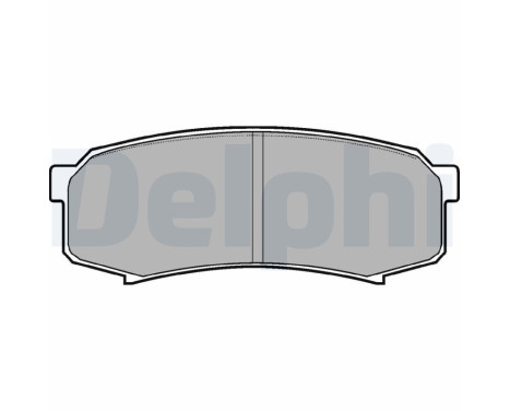 Brake Pad Set, disc brake LP963 Delphi