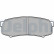 Brake Pad Set, disc brake LP963 Delphi