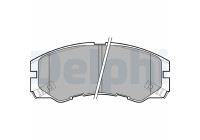 Brake Pad Set, disc brake LP964 Delphi