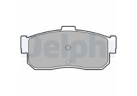 Brake Pad Set, disc brake LP971 Delphi