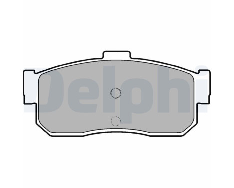 Brake Pad Set, disc brake LP971 Delphi