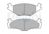 Brake Pad Set, disc brake LP979 Delphi