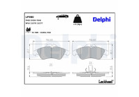 Brake Pad Set, disc brake LP980 Delphi