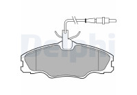 Brake Pad Set, disc brake LP985 Delphi