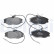 Brake Pad Set, disc brake LP986 Delphi, Thumbnail 2