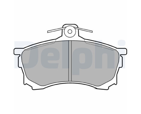 Brake Pad Set, disc brake LP992 Delphi