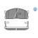 Brake Pad Set, disc brake MEYLE-ORIGINAL Quality 025 200 0215/W